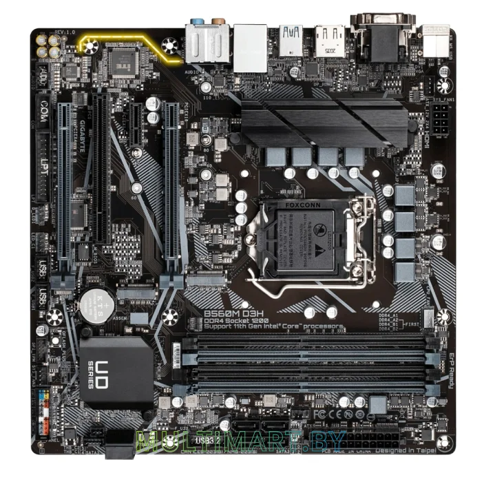 Материнская плата Gigabyte B560M D3H (rev. 1.1)